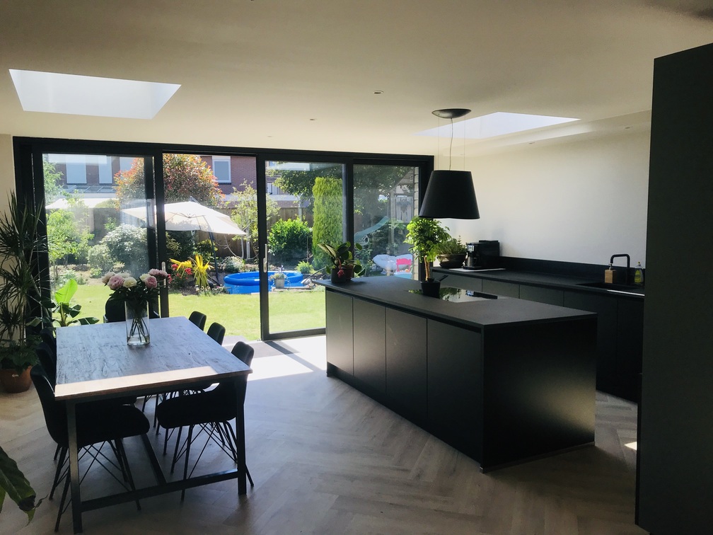 Renovatie met aanbouw