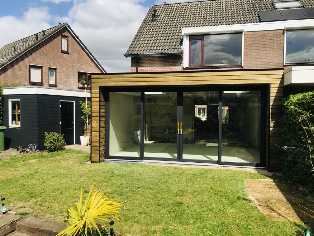 Renovatie met aanbouw